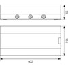 Modulinė skirstomoji plokštė 1x18 ant paviršiaus montuojama (N+PE) IP40 SRn-18 ELEKTRO-PLAST OPATÓWEK