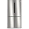 Bosch Serie 4 KFN96VPEA side-by-side šaldytuvas Freestanding 605 L E Nerūdijantis plienas