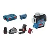 Bosch Linijinis lazerinis nivelyras GLL 3-80 C (1x2.0Ah, BM1, L-Boxx)