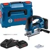 Bosch akumuliatorinis siaurapjūklis GST 18V-155 BC, 2x4.0Ah Procore, LBoxx lagaminas