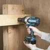 Makita DTW1002RTJ Akumuliatorinis smūginis veržliasukis 18V, 2x5,0Ah Li-ion, 1200 Nm, 1/2", LED, MAKPACK