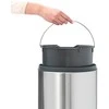 Brabantia Touch Bin Nauja, plieno matinė, 30 L
