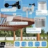 BRESSER WIFI spalvotas orų centras su 5in1 profi jutikliu