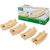 Ravensburger Brio Geležinkelis BRIO lenktų kelio detalių rinkinys, maži 33337
