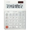 Baltas Casio skaičiuotuvas su 12 skaitmenų ekranu
