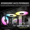 Corsair | 140 mm PWM dviejų ventiliatorių komplektas | iCUE AF140 RGB ELITE | Dėklo ventiliatorius