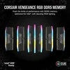 RAM 96 GB Corsair DIMM 5200 (2x 48 GB) Dual-Kit (juodas. CMH96GX5M2B5200C38. Vengeance RGB. INTEL XMP)