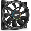 Cryorig Crona S PWM korpuso ventiliatorius, ARGB – 120mm, juodos spalvos