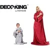Pledas DecoKing Lazy, pilkas, 170 cm x 200 cm