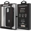 Apple iPhone 12 Pro Max Ferrari dėklas Off Track Perforated (FEOGOHCP12LBK) juodos spalvos