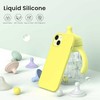 Apple iPhone 12 mini Silikoninis dėklas su MagSafe, Slyvų violetinė (Plum)