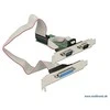 Kontrolierius Delock PCIE 2,0 x1 - 2x RS- 232 DB9 + 1x LPT DB25 (89556)