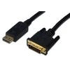 Assmann Electronic DIGITUS adapterio laidas DisplayPort DVI-D 24+1 M/M skaitmeninis Full HD Dual Link 3m AWG32