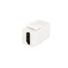 Digitus Assmann DN-93401 Modulis Keystone HDMI jungtis lizdams ir tuščioms panelėms, moteriškas/moteris, Balta DN-93401