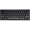 Ducky One 2 Pro Mini žaidimų klaviatūra, RGB LED – Gateron Geltona US išdėstymas