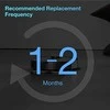Medžiaginės Šluostės Ecovacs dulkių siurbliams robotams X1 Plus/ T10/ T10 Plus, 3 vnt.