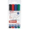 Žymeklių baltai lentai rinkinys Edding 360, 1.5-3mm, apvaliu galiuku, 4 spalvos