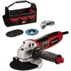 Kampinis šlifuoklis Einhell TC-AG 125/850 Kit; 850 W; 125 mm