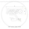 Ek Water Blocks Ek Vanduo Blocks EK Vanduo Blocks EK-Quantum Convection M.2 NVMe – sidabro spalvos
