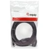 USB kabelis Equip USB-A - USB-A 10 m Juodas (133347)