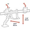 Laikiklis Ergotron HX Desk Dual Monitorius Arm (juoda)