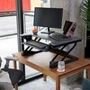 Laikiklis Ergotron WorkFit-T - Nerūdijantis plienas - Juodas - 15.9kg - 380 mm - 22.3kg - 980 x 710 x 216 mm