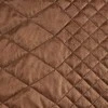 Eurofirany DESIGN 91 LUIZ / 3 Aksominė lovatiesė, dygsniuota karšto spaudimo būdu su geometriniu raštu, 170X210 cm, spalva: plytų Lovatiesė