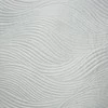 Eurofirany RIA5 Aksominė lovatiesė, dygsniuota tradiciniu siuvimo būdu su banguotu raštu, 170X210 cm, spalva: balta Lovatiesė