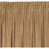 Naktinė užuolaida iš minkšto aksomo Eurofirany DIVA LINE RIA 140X270 cm, juosta/ tunelis/ kabliukai, 300g/m2, spalva: auksinė