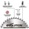 Pjovimo diskas Evolution EVO-230-40-D; 230 mm; Z40