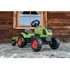 Vaikiškas pedalinis traktorius Falk Claas FAL2040A, su priekaba, žalias