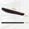Fellowes PlushTouch juoda - priešais klaviatūrą
