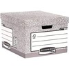 „Fellowes Bankers Box System“ FSC sertifikuota didelė „FastFold“ archyvavimo dėžė (01810-FFEU)