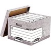 „Fellowes Bankers Box System“ FSC sertifikuota didelė „FastFold“ archyvavimo dėžė (01810-FFEU)