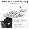 Fellowes MicroShred | LX211 | Juodas | Popieriaus smulkinimas | Kreditinių kortelių smulkinimas | Tradicinis