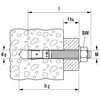 Fischer Ankerinis varžtas FBN II 12/20 12x116 mm