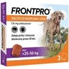FRONTPRO planšetė šunims XL 136mg 25-50kg 3 vnt.