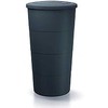 Prosperplast lietaus vandens talpa SMOOTH 200L, antracito spalvos