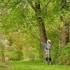 Gardena Akumuliatorinės teleskopinės genėjimo žirklės HighCut 360/18V P4A, paruoštas naudojimui rinkinys