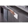 Geberit taustiņš Omega30, 212x142 mm, balts/hroms/