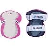GLOBBER kelių ir alkūnių apsaugų rinkinys, rožinis Junior XS RANGE B (25-50KG), 541-310