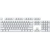 Pakaitiniai klaviatūros klavišai Glorious ABS Keycaps - 104vnt, ANSI, US išdėstymas, Balti