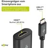 Goobay USB-C į HDMI adapteris | 38532 | HDMI jungtys kiekis