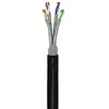 Goobay CAT 7 lauko tinklo kabelis, varinis, S/FTP (PiMF), juodas 305m 52769