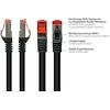 Good Connections Geros jungtys 5m RNS Patchkabel CAT6 S/FTP PiMF juodas