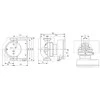 Grundfos Sūknis MAGNA1 32-80 180mm DN32 9-151W 230V 50Hz PN10 (97924164)