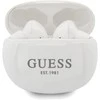 Guess GUTWS1CWHTWS Bluetooth Belaidės Ausinės - Baltas