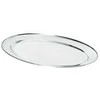 Plieninis padėklas mėsai ir šaltiems gabalams, ovalus, ilgis 40 cm - Hendi 404409