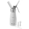 N2O Kitchen Line Rinkinys plaktos grietinėlės sifonas + 3 antgaliai 0,25L - balta - HENDI 588031