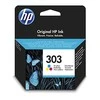 Hewlett Packard (HP) HP 303 trispalvė rašalo kasetė